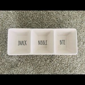 Rae Dunn Snack Nibble Bite Dish